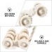 Manual Body Massage Roller, 16-Wheel Handheld Neck Back Waist Leg Massager, Lightweight ABS Resin Muscle Roller with Ergonomic Handle for Home, Office, Travel Relaxation, White